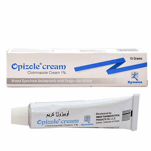 اوبيزول كلوتريمازول 1% کريم موضعي مضاد للفطريات والالتهابات واسعة الطيف 15مجم