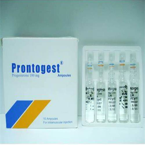 برونتوجيست 100ملجم  يزيد من فرص الانجاب 2 مل 10امبولات