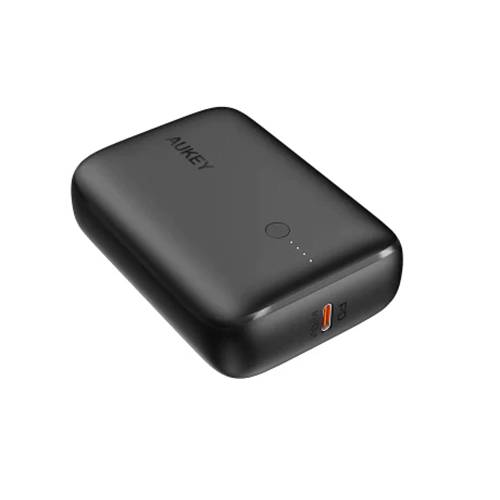 اوكي الترا كومباكت باور بانك 10000مللي امبير بمنفذين PD Type C وUSB QC3.0 بقدره 22.5واط