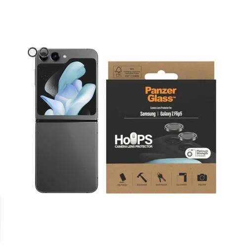 بانزر جلاس حلقات واقي عدسة لسامسونج جالاكسي زد فيلب5 2023 اسود رقم.0458