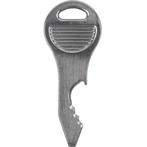 نيت ايز اداة متعددة الوظائف من الاستنلس ستيل 5في1 مع حلقة مفاتيح مرفقة فضي