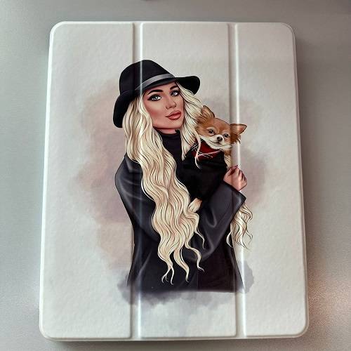 وي وي حافظة ذكية للايباد 10.2 و10.5 لفلي جيرل دوج رقم.242219