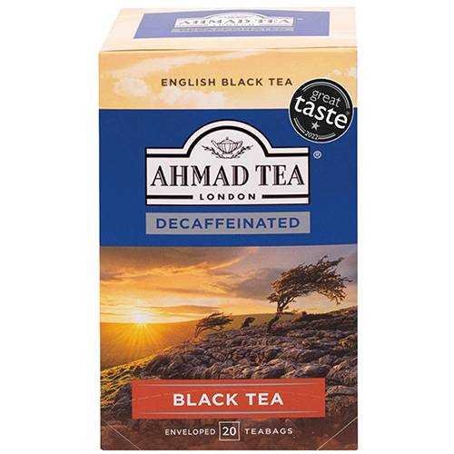 احمد تي شاي اسود منزوع الكافيين 2جم 20كيس