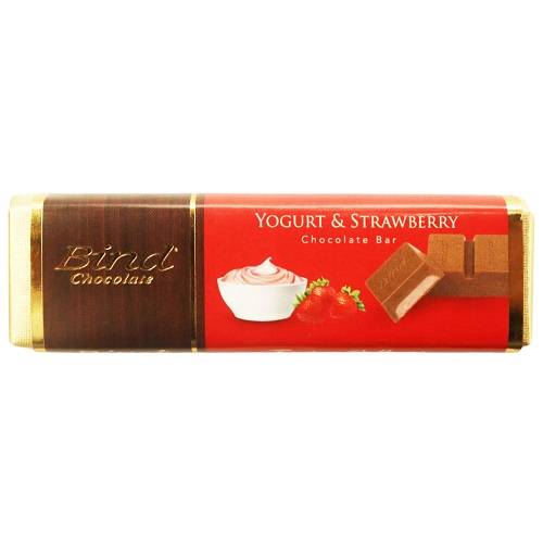 بيند شوكولاتة بار بالحليب بحشوة الفراولة والزبادي 40جم