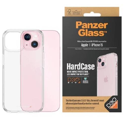 بانزر جلاس غطاء حمايه صلب للايفون 15 بتقنية D3O رقم.1172