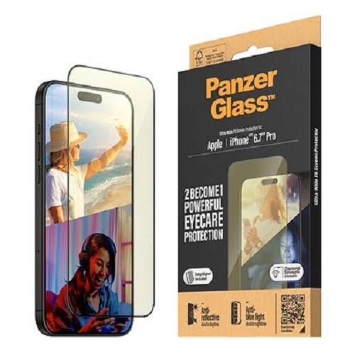 بانزر جلاس اى كير واقى شاشه لايفون 15 برو ماكس بخاصيه UWF رقم.2816