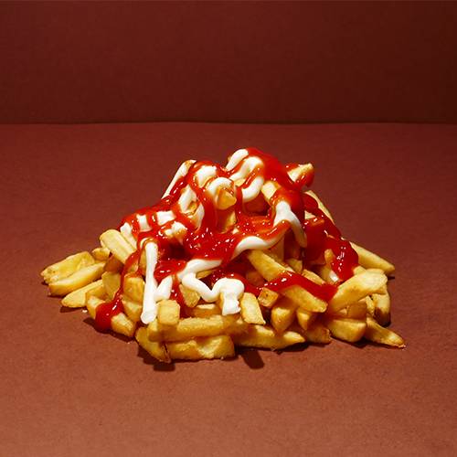 بطاطا كاتشب مايونيز