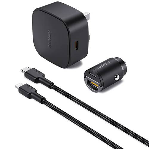 اوكي مينما باور بنك 15000مللي امبير 30 واط PD مع شاحن 20 واط PD وحزمة كابل