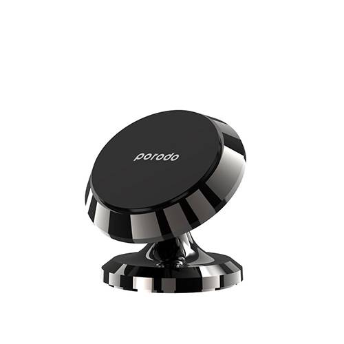 بورودو حامل مغناطيسي للسيارة 4اقراص دائرية اسود