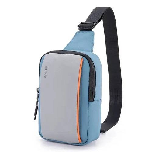 بورودو حقيبة حمالة كروس بودي لايف ستايل اسود وازرق