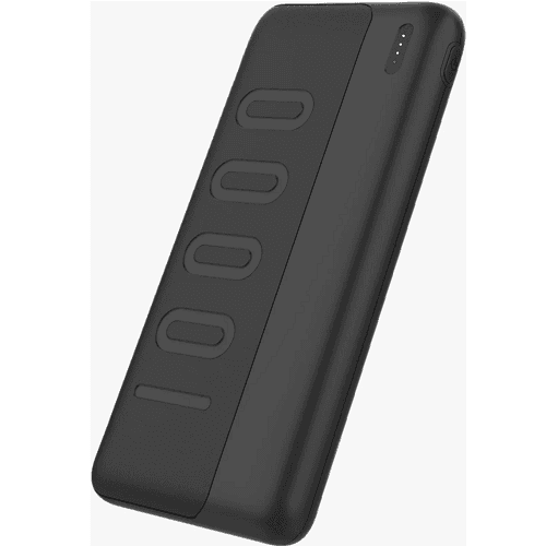 باوا باور بانك مدمج مع يو اس بي ثنائي 10000مللي امبير اسود