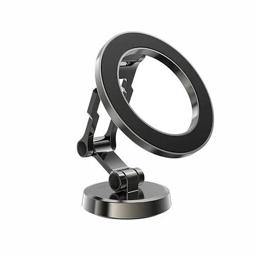 ايس فاست حامل مغناطيسي قابل للطي للسيارة D20 رمادي غامق