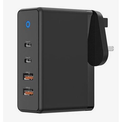 اميزنج ثينج شاحن حائط ثاندر برو 100واط 2C2A اسود موديل رقم.UKTH100W