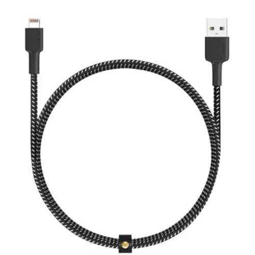 اوكي كابل MFI مضفر نايلون USB الى لايتنينج 1.2م اسود