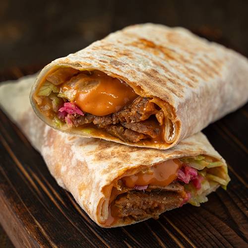 لحم صاج دونر ساندويتش