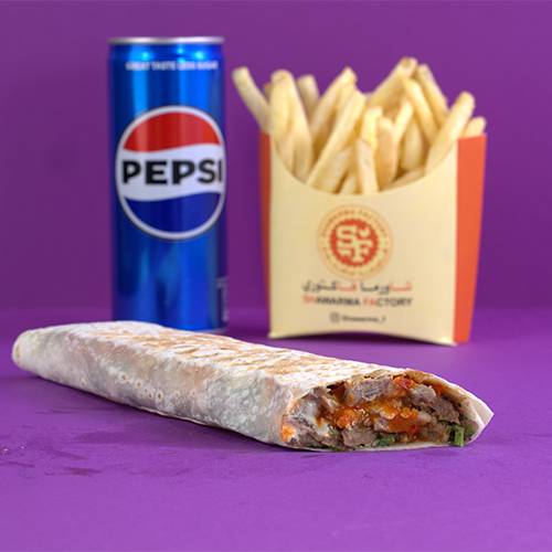 وجبة لحم معبوج احمر