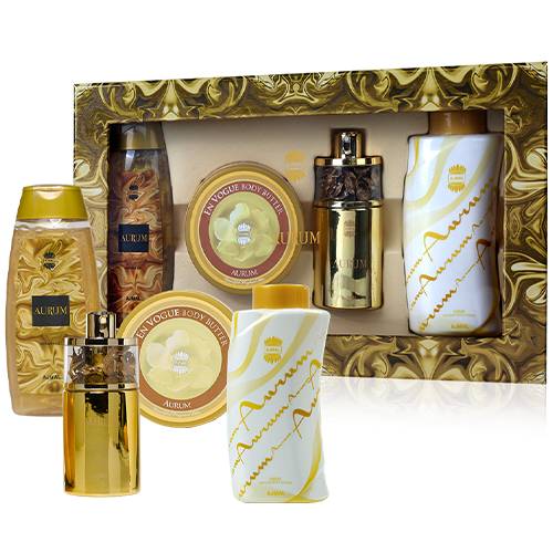 عطر اجمل اوروم مجموعة هدايا للجنسين 4حبة