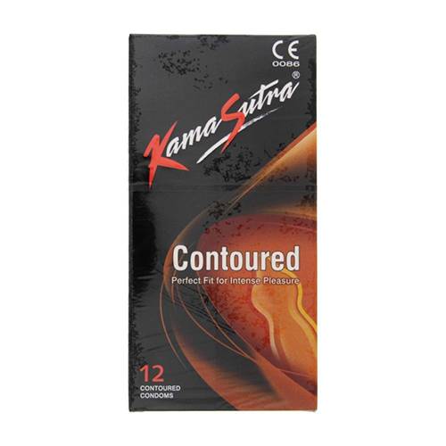كاما سوترا واقي ذكري ذات الشكل المحدد 12قطعة