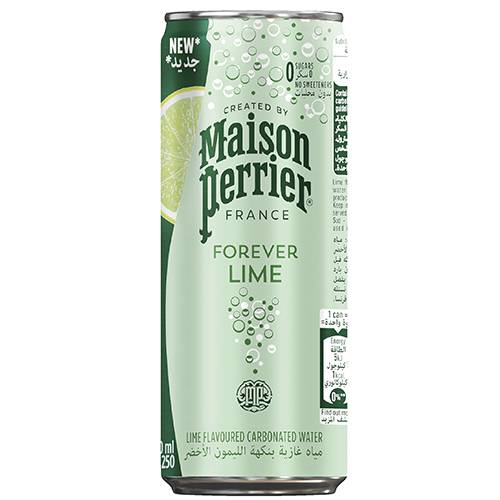 ميزون بيريه مياه فوارة بنكهة الليمون الاخضر 250مل