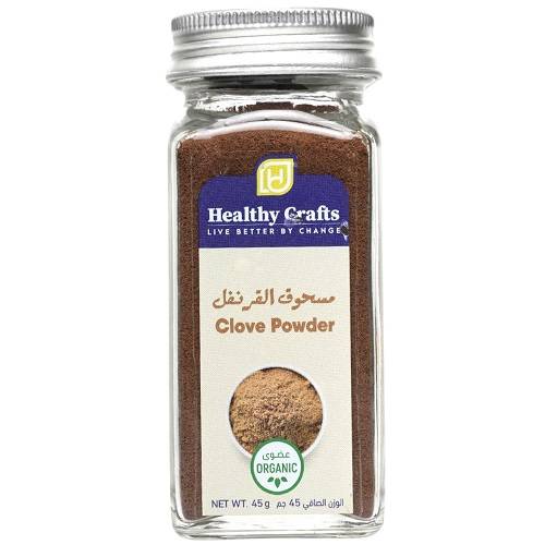هيلثي كرافتس مسحوق القرنفل العضوي 45جم