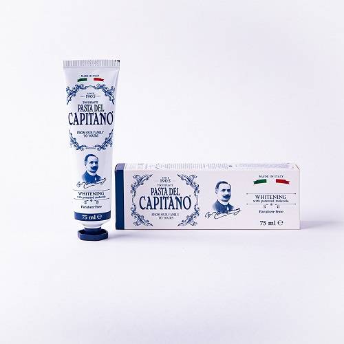 باستا كابيتانو ديل معجون اسنان مبيض 75مل