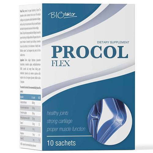 بيو فاكتور بروكول فليكس مكمل غذائي لدعم صحة المفاصل 10كيس
