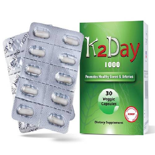 كي تو داي يعزز صحة العظام والشرايين مكمل غذائي 1000مجم 30كبسولة