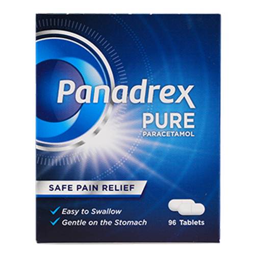 بانادريكس بيور باراسيتامول 500مجم مسكن للالم وخافض للحرارة 96قرص