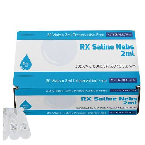 ار اكس سالين نبس محلول ملحي0.9% للاستنشاق 2مل 20امبول