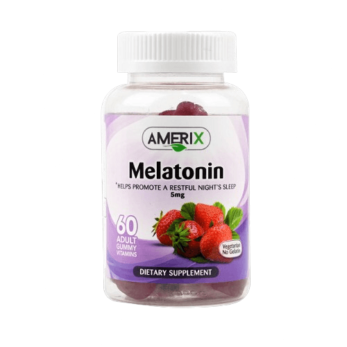 اميريكس ميلاتونين 5مجم فيتامينات ومعادن لدعم التغذية اليومية 60علكة