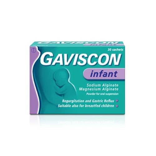 جافيسكون انفانت بودرة معلقة فموية لعلاج الارتجاع والارتجاع المعدي المريئي للرضع 30كيس