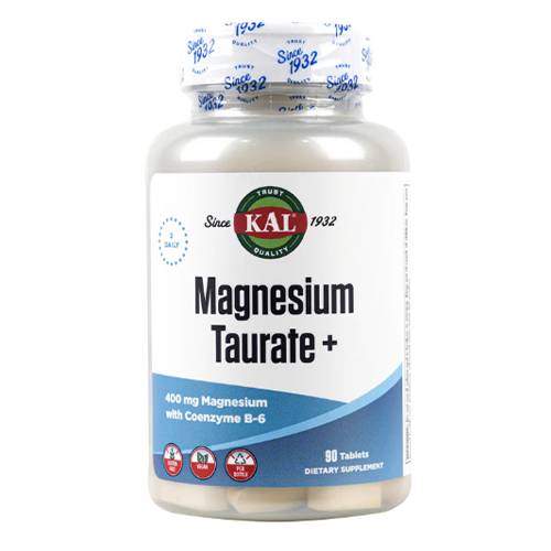 كال مغنيسيوم تاوريت بلس لدعم الصحة العامة 400مجم 90قرص