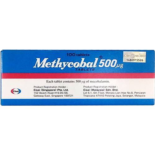 ميثيكوبال 500مكجم يخفف من الام الاعصاب 100قرص