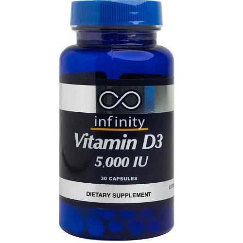 انفينيتي فيتامين د3 5000IU مكمل غذائي 30كبسولة