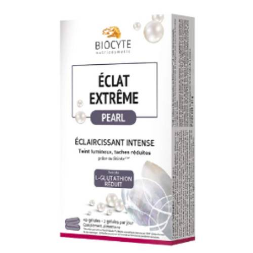 بايوسيت اكلات اكستريم بيرل لتفتيح البشرة ومكافحة البقع البنية 40قرص