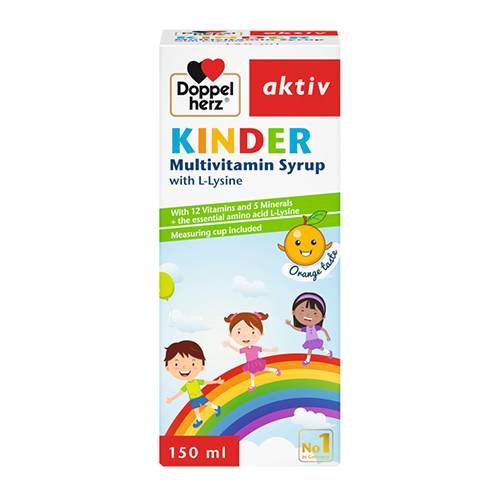 دوبلهرز اكتيف كيندر شراب الفيتامينات المتعددة 150مل