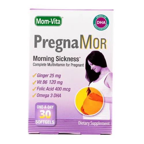 موم فيتا بريجنامور للحمل 30​كبسولة جيلاتينية 