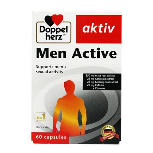 دوبلهرز اكتيف مين اكتيف مكمل غذائي لدعم النشاط الجنسي للرجال 60كبسولة
