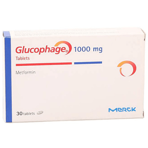 جلوكوفاج 1000مجم لضبط مستوى السكر في الدم لمرضى السكري من النوع الثاني 30قرص