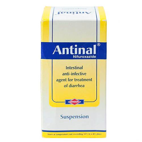 انتينال شراب معلق مضاد للعدوى المعوية لعلاج الاسهال 60مل