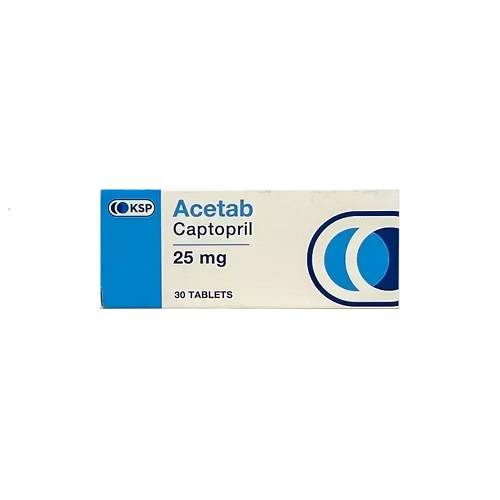 اسيتاب 25مجم لعلاج ارتفاع ضغط الدم 30قرص