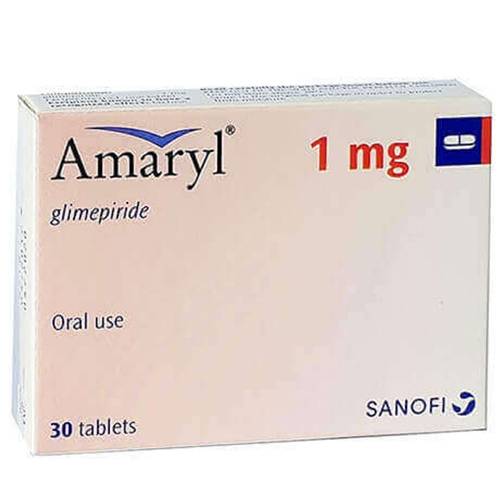 اماريل 1مجم يقلل مستوى السكر في الدم 30قرص