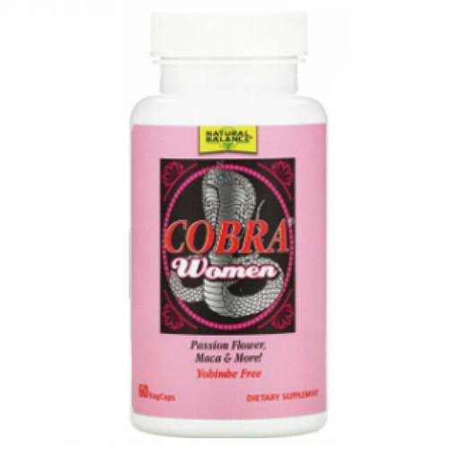 كوبرا مكمل غذائي لزيادة الرغبة الجنسية للنساء 60كبسولة نباتية