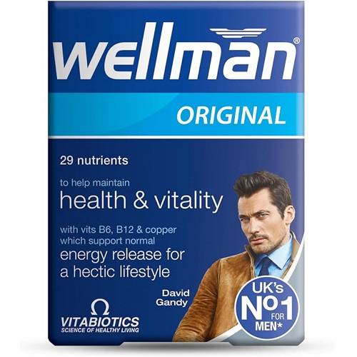 فيتابيوتيكس ويلمان الاصلي للمساعدة في الحفاظ على الصحة والحيوية 30كبسولة