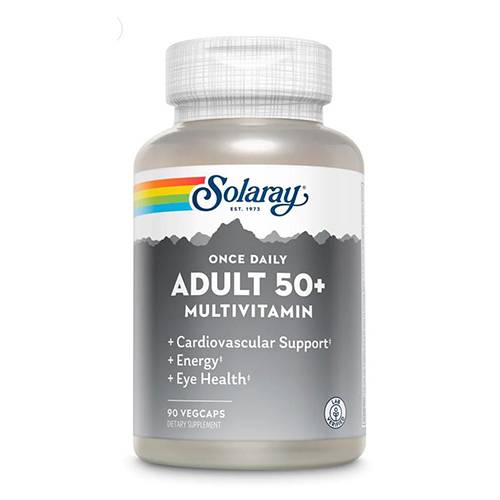 سولاراي للبالغين 50+ متعدد الفيتامينات مكمل غذائي 90كبسولة نباتية