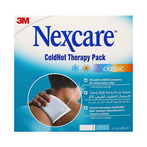 نكسكير كلاسيك كولدهوت ثيرابي ضمادة باردة وساخنة للتخفيف الطبيعي للالم 1لاصقة