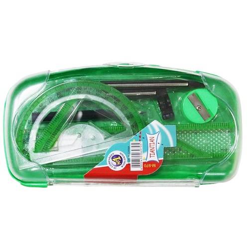 ادوات رسم هندسي لون اخضر