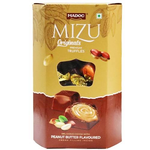 مادوك ميزو بريميوم ترافل شوكولاتة محشوة بزبدة الفول السوداني 240جم