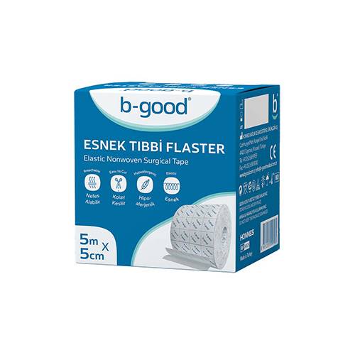بي جود شريط جراحي مرن غير منسوج 5م×5سم