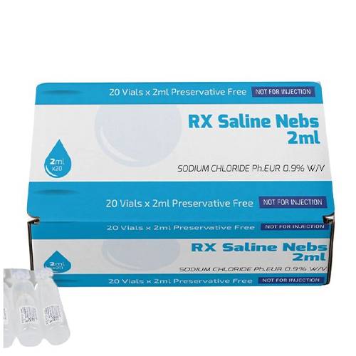 ار اكس محلول ملحي 20قارورة 2مل